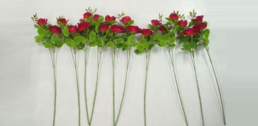 ローズ(薔薇)シルクフラワー造花アーテフィシャルフラワーアレンジ材料